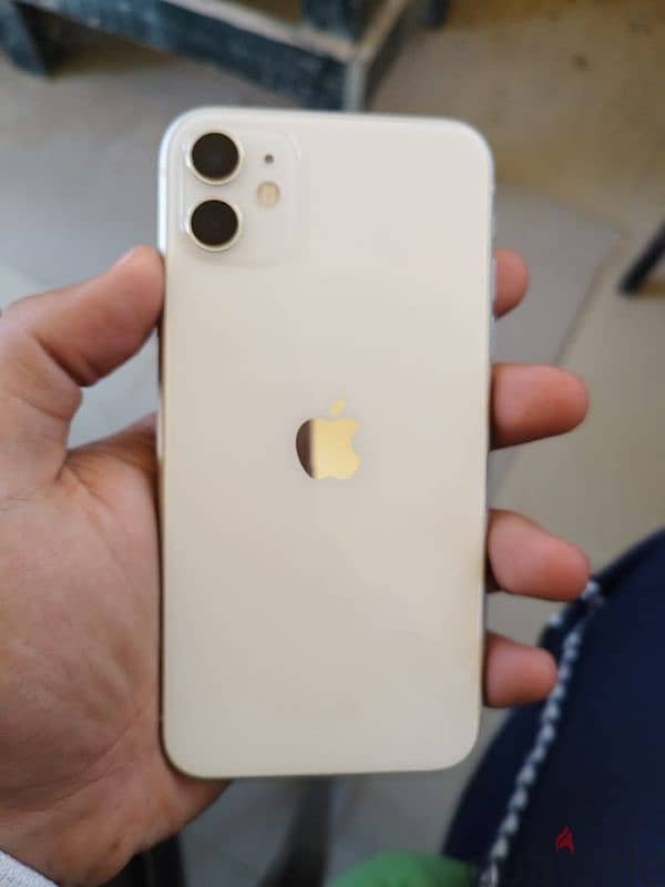 iphone 11  128 WHITE جديد 1