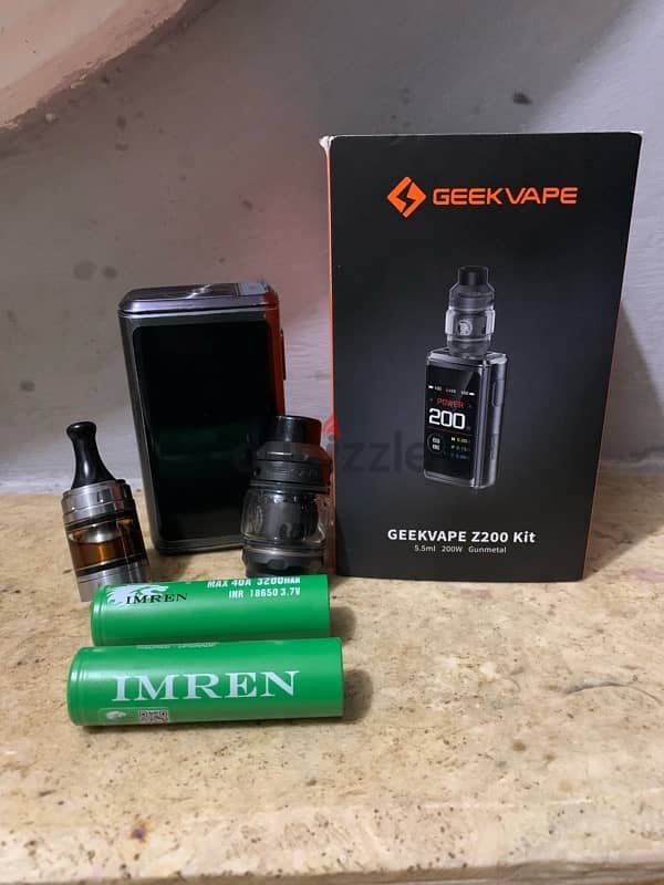 فيب كامله بالتانك Geek vape 6