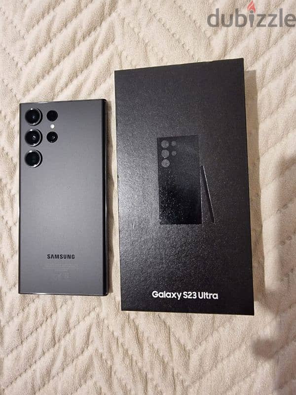 samsung s23 ultra 2 sim 256 G like new used 0