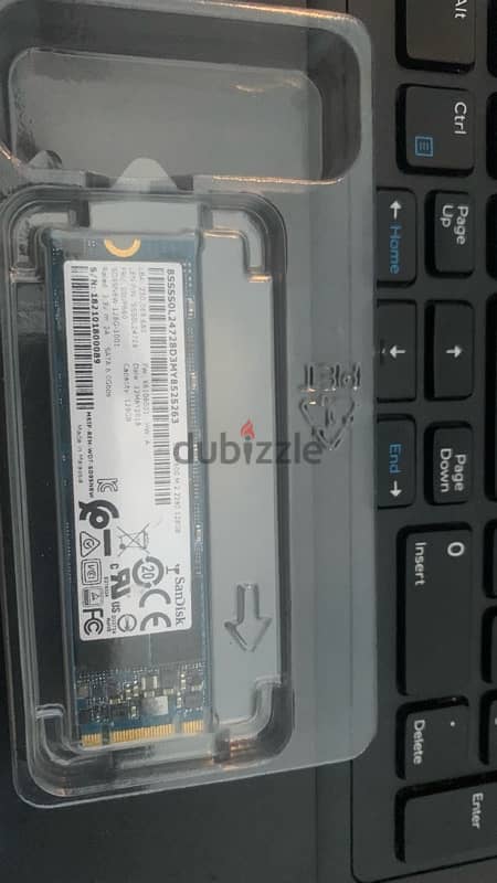 SanDisk SSD NVMe M. 2/ 128GB , خلع من جهاز استيراد 0