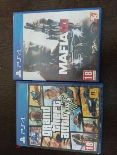 GTA + mafia 3 in good condition