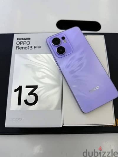 oppo reno 13f 5g 256/12 بحااااالة الزيروووو للبيع او للبدل