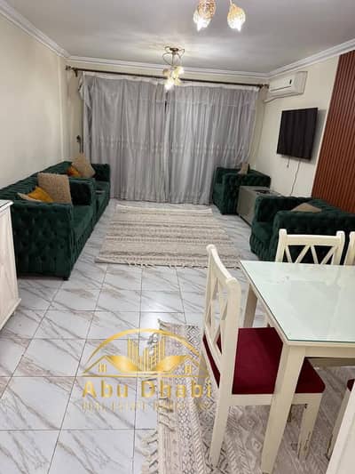 **Ground floor apartment with a garden for rent in Madinaty - B6 "City Center"**  **123 sqm apartment** with a **45 sqm garden** in a prime location