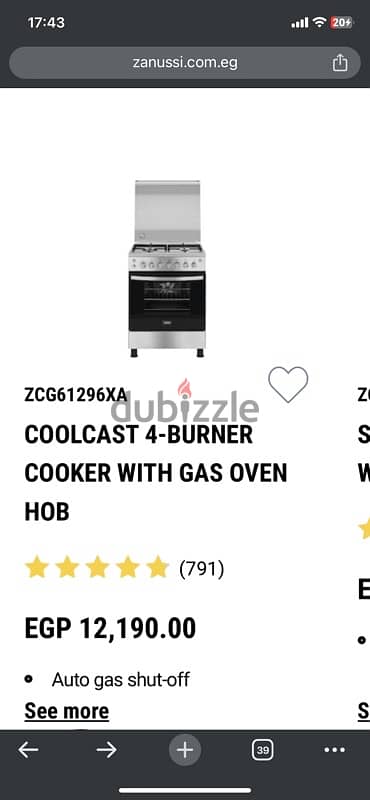 zanussi cooker 90 cm