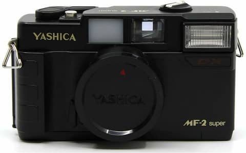 YASHICA MF كاميرا فيلم سوبر 35 مم مع عدسة 38 مم f / 3.8