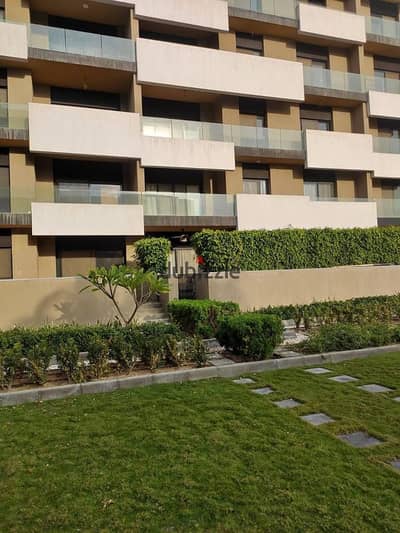 Ground floor apartment for sale fully finished super lux   In El Shorouk Compounds  Minutes from International Medical Center   With an area of 142 me