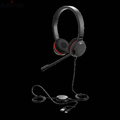 Jabra Evolve 30 Wired Headset Stereo