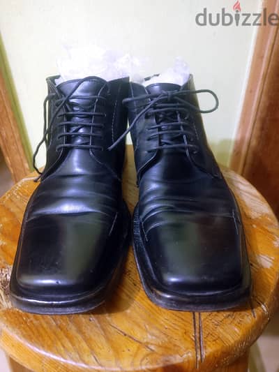 جزمه رجالي إيطالي مقاس ٤١ جلد طبيعي ١٠٠٪ men shoes leather size 41