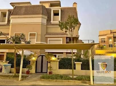 Villa for sale in Bahri at half its price and at the lowest price in the real estate market, minutes from the Fifth Settlement in Sarai Compound - Sar