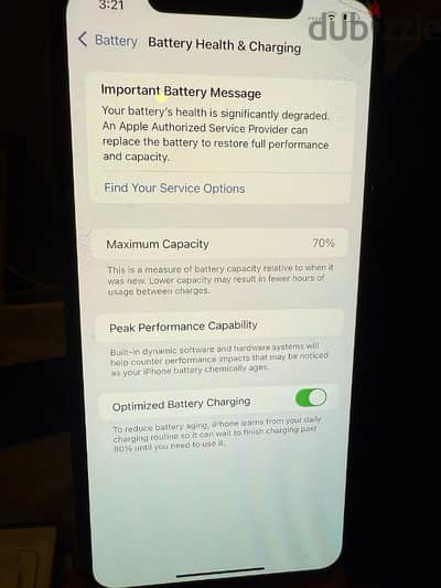 iphone 11 pro max- 265 - battery 70%