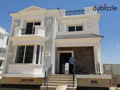 Fully finished villa for sale in Mountain View 4 October Compound