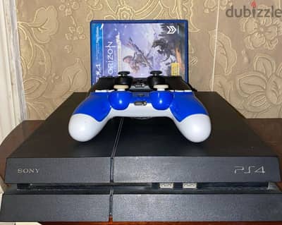 PlayStation 4 | 1TB | مع دراعين و3 ألعاب | بحالة ممتازة