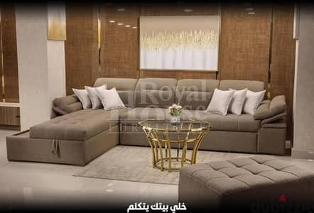 L shaped sofa , ركنة حرف L