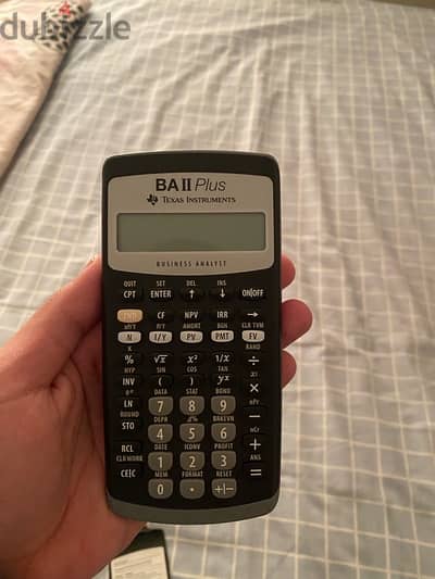 BA II Plus Texas Instruments – Financial Calculator