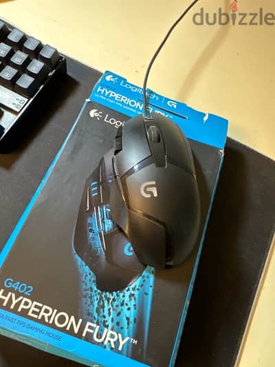 logitech g402 mouse used like new