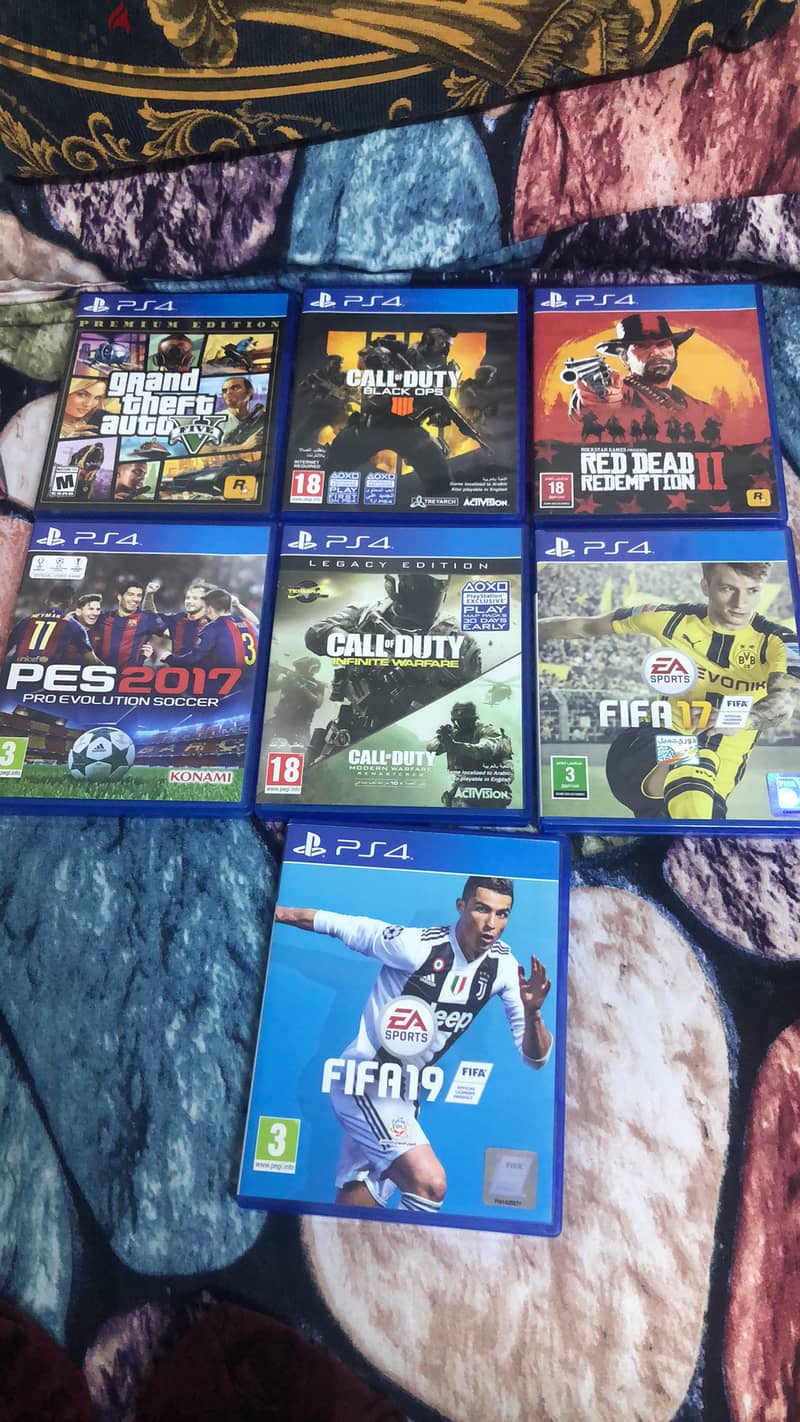 PS4 CD's 0