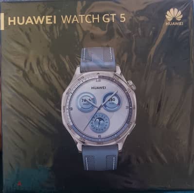 ساعة هواوى واتش HUAWEI WATCH GT 5 مقاس 64 استعمال راقى جدا جد