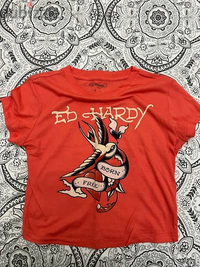 Ed Hardy crop top