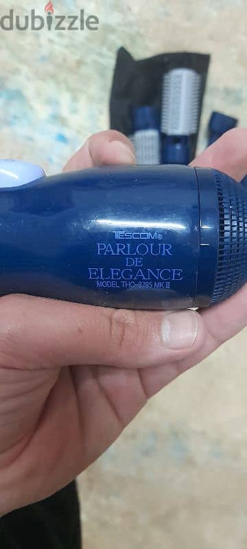 اسمه parlour de elgance   من شركة tescom صنع يباني 750w 1