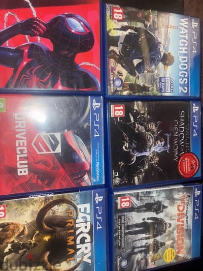 playstation 4 games like new