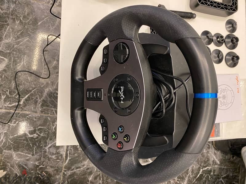 PXN v9 racing wheel with paddle for pc ps4 ps3 Xbox NS 3