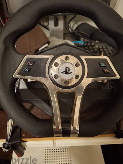 Playstation hurricane venom steering wheel