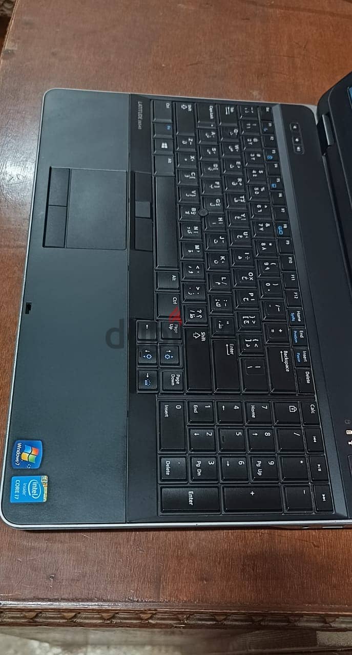 لابتوب Dell E6540 كور I7 برامات 16 جيجا وكرتين شاشة وهاردين SSD + HDD 4