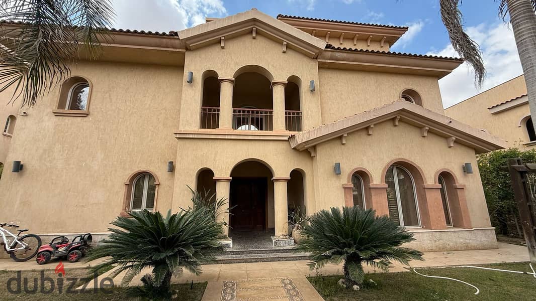 Villa for sale at a bargain price in Madinaty Model C Special finishing with swimming pool fully furnished and wide garden view 0