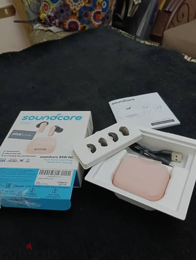 Anker sound core R50i nc pink  مع ضمان اتصال