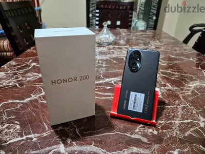 Honor 200 5G 256G/12R كسر زيرو ضمان محلى