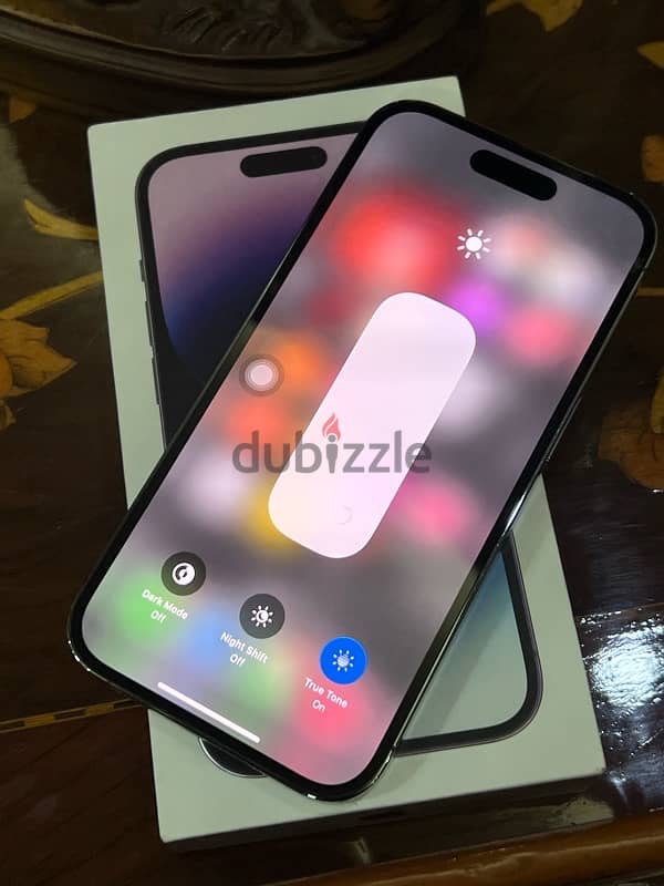 iPhone 14 Pro 256gb خطيين فعليين 0