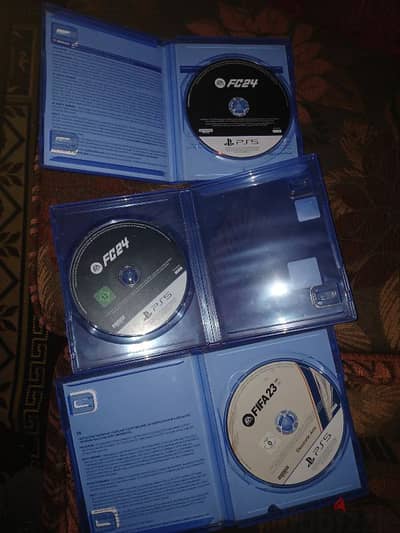 3 cds fifa 23 and fifa 24