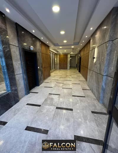 Apartment for sale in Sheraton, delivery within months, fully finished with acs and kitchen, next to City Center almaza