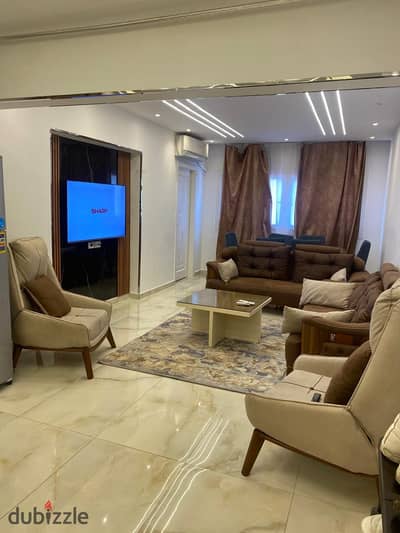 Furnished apartment for rent in Nasr City, next to City Stars, Shabab El Mohandessin Buildings, from the owner