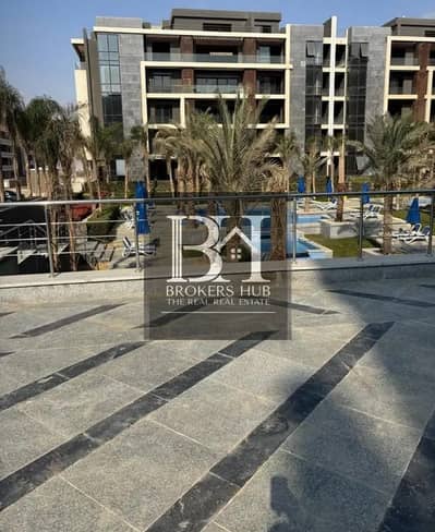 Penthouse + roof view pool ready to move for sale in Patio Oro New Cairo