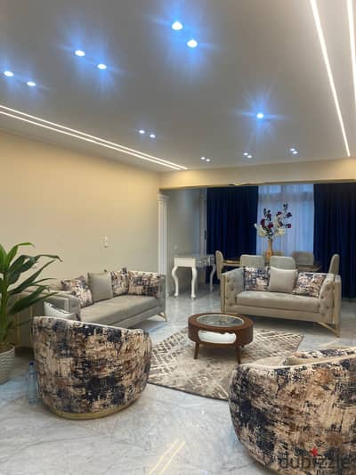 Furnished apartment for rent in Nasr City, Abbas El Akkad, near Genena Mall and the Libyan School, from the owner