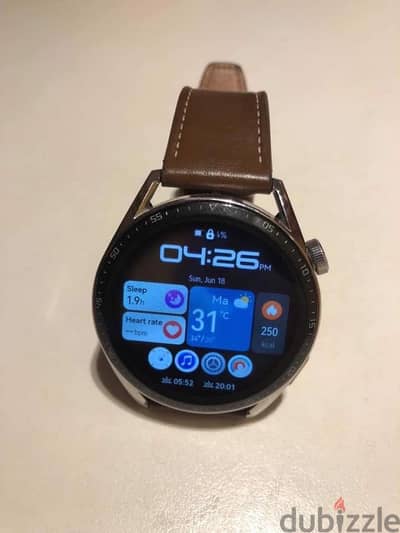 Smart watch Huawei GT 3/ ساعة اسمارت هواوي حالتها كالجديدة