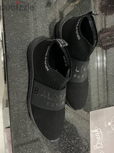 Shoes from balmain original with dust bag