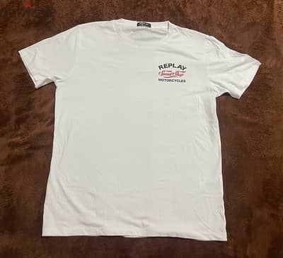 white replay shirt medium