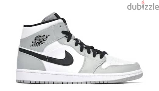 Air Jordan 1 Mid Light Smoke Grey