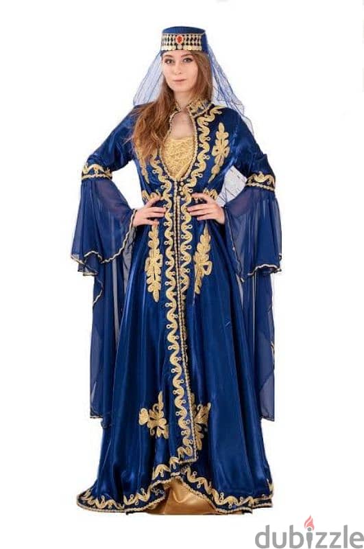 قفطان مغربي عبايه بالطرحه و الطاقيه عباية حريم السلطان kaftan 18