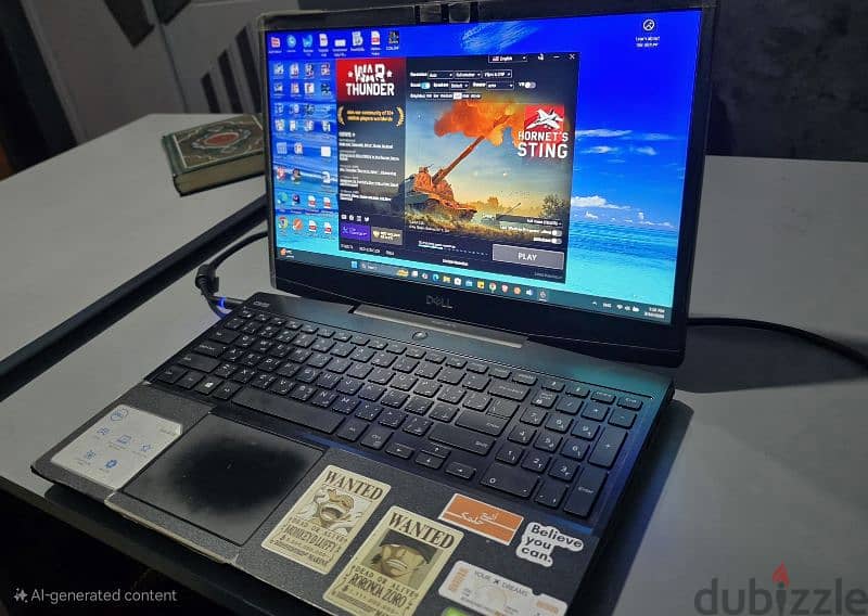 لاب توب للجرافيك والجيمينج وبرمجة DEEL G5 15 5500 GAMING 1