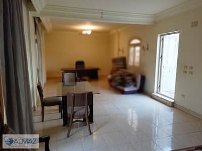 Apartment with a garden view for rent with kitchen, residential and administrative behind Mirage in the First Settlement