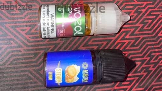 vozol premium liquid + airora liquid + catidge