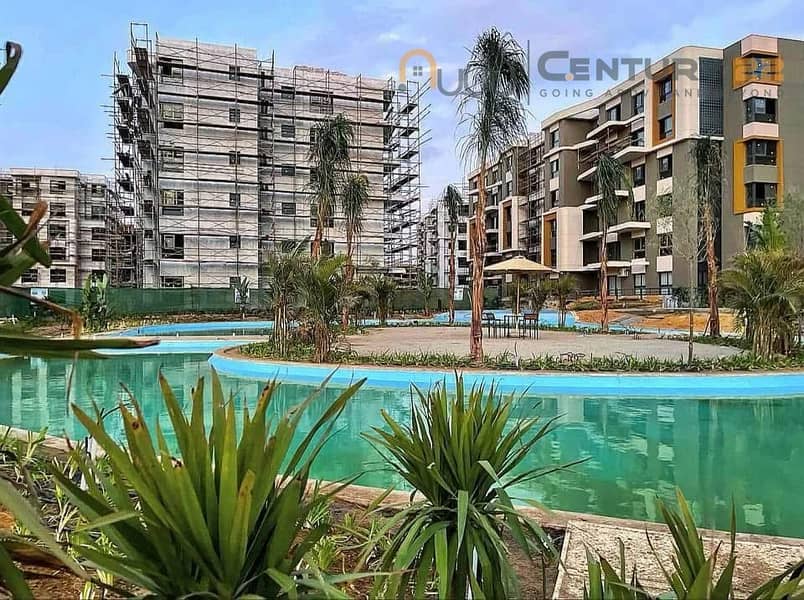 Apartment for sale in Palm Hills Compound, New Cairo, with installments, fully finished 0