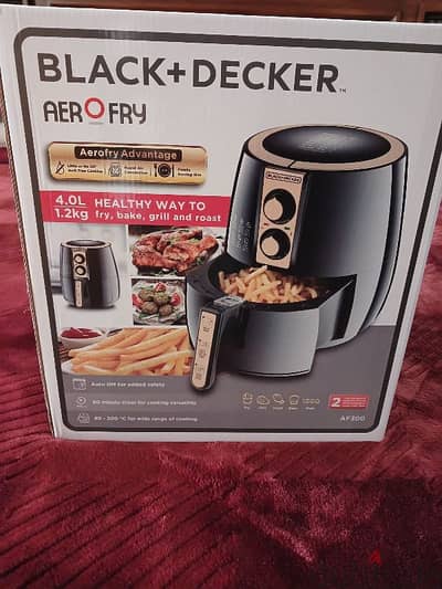 Unused Black & Decker Air Fryer