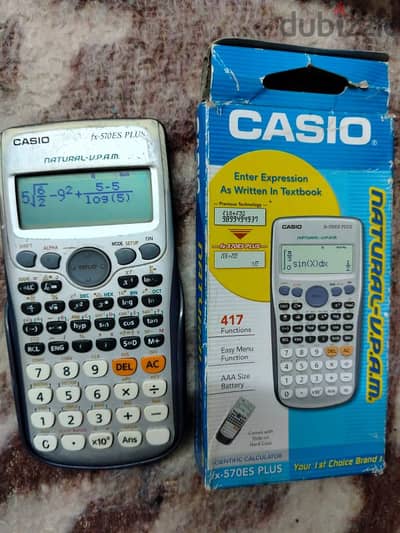 آلة حاسبة كاسيو casio