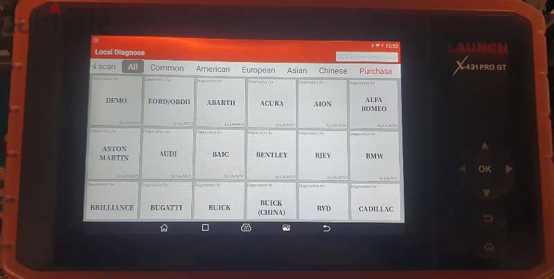جهاز لانش برو جي تي -Launch x431 Pro GT V6.0 6