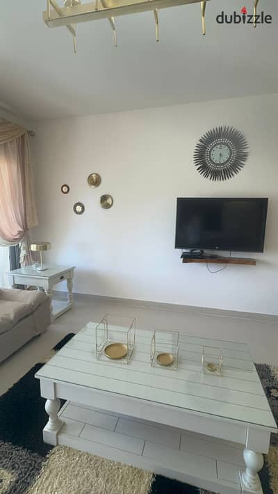 Fully Furnished chalet For rent in marrasi marina sea view