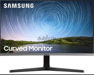 SAMSUNG 32 Inch Full HD Monitor | 1800R Curved Screen - 60 HZ.